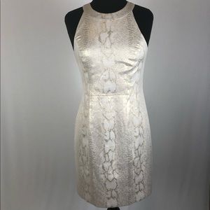 Banana Republic Snake Print Racerback Dress